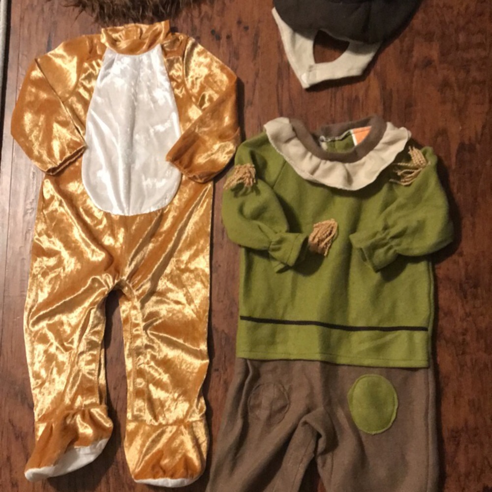 Lion and Scarecrow Costume
